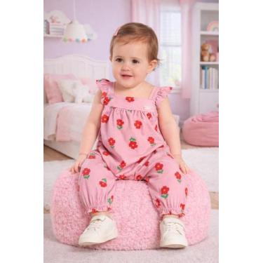 Imagem de Macacão bebê Menina Brandili Baby Cor:Modelo 01Tamanho:P, Modelo 03, P