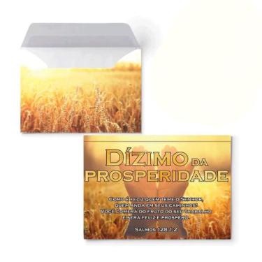 Imagem de Envelope Colado Dízimo da Prosperidade - 100 Unidades - no-brand