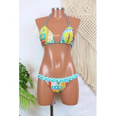 Imagem de Biquíni Suf Way Tranças - SUN LIV, Multicolorido, P