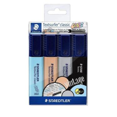 Imagem de Marca Texto Staedtler Textsurfer Classic Vintage 4 Cores
