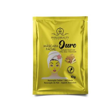 Imagem de Sachê Máscara Facial Peel Off Limpeza e Revitalização 10g Phallebeauty