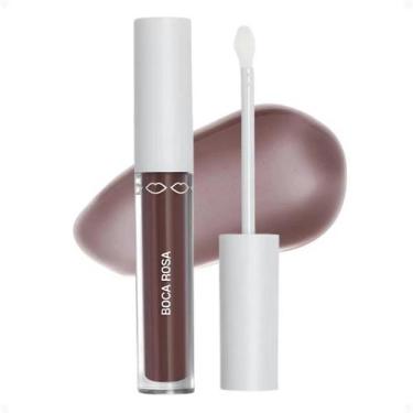 Imagem de Hidra Lábios Gloss Labial - BOCA ROSA -, Marrom Translúcido