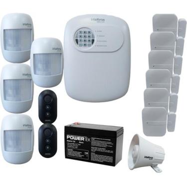 Imagem de Kit Alarme Intelbras Anm 24 App 6 Sensor Sem Fio Mag 4 Ivp