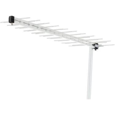 Imagem de Antena Digital Externa Log Para Tv Hdtv/Uhf/4K 16Dbi 40 Elementos Lu-4