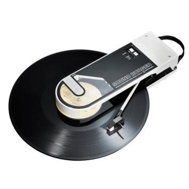 Imagem de Toca discos de vinil portatil audio technica at sb727-wh branco