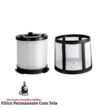 Imagem de Filtro para Aspirador de Pó Electrolux EasyBox 1600w Antigo ( COMPLETO