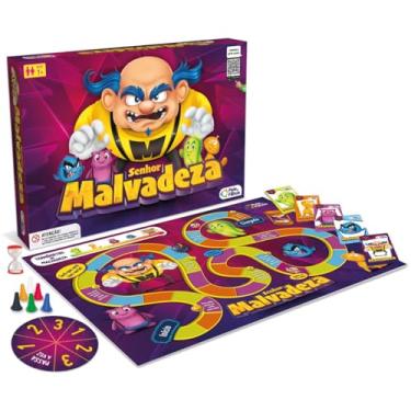 Imagem de Pais & Filhos | Jogo de Tabuleiro Senhor Malvadeza | 2 a 6 Jogadores | Mais de 100 Desafios Divertidos | Desenvolve Criatividade e Interação | A partir de 7 Anos