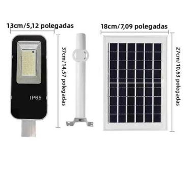 Imagem de Luz Solar De Rua Externa 1000W IP65 À Prova d'Água Com Acionamento Aut