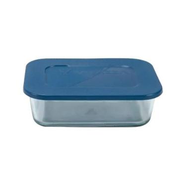Imagem de Potinho Retangular 1l C/Tampa Plastica - Vitazza