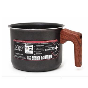 Imagem de Leiteira Antiaderente Black Canecão 1,7l Cerâmico MTA