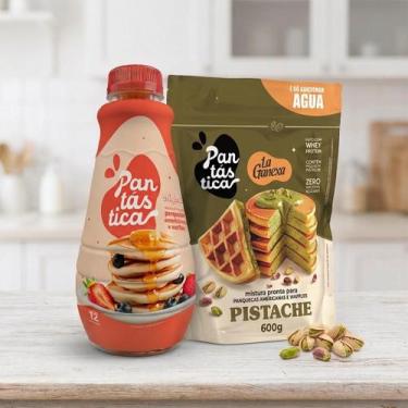 Imagem de Kit Pantástica 2 Sabores - Mistura para Panqueca Americana Pistache 60