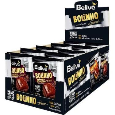 Imagem de Bolinho BELIVE Chocolate Special Cob. Chocolate 45g (Display 10und)
