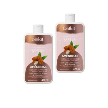 Imagem de Kit 2 Loções Hidratantes Amêndoas 475ml Pele Ressecada Tipo: Amêndoas 