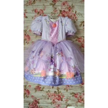 Vestido - Princesa Sofia - Comprar em SAMULICA