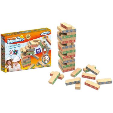 Imagem de Brinquedo Para Montar Torre De Engenheiro 54 Peças