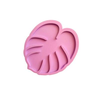 Imagem de Molde De Silicone Folha Costela De Adão Grande Resina