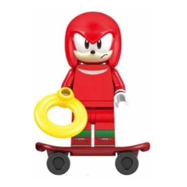 Imagem de Blocos De Montar Knuckles Skate Sonic The Hedgehog