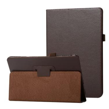 Imagem de ZiEuooo Linda capa protetora de poliuretano para tablet Samsung Galaxy Tab A 7.0 A 8.0 A 9.7 A 10.1 A 10.5 E 8.0 E 9.6 Tab 3 Lite Tab 4 S 2014 (Coffee, Tab E 8.0 2016 T377)