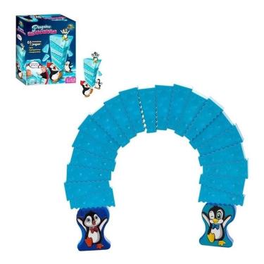 Imagem de Jogo Infantil Pinguim Equilibrista Equilibra Cubos