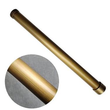 Imagem de 1pcs 3/4 Ouro Rosa Ouro Rosa Ouro Branco Preto Escovado Cor Antiga Comprimento de latão tubo de extensão de extensão da barra de extensão, Antiga, 40cm
