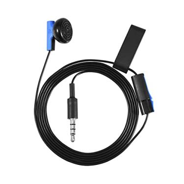 Imagem de Fone de ouvido Play Station de 3,5 mm para fone de ouvido para jogos com design de microfone no ouvido e tecnologia de micro som, para controle de Playstation 4 PS4