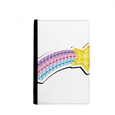 Imagem de Bolsa para passaporte Universo e Alienígena Meteoro Notecase Burse Capa Carteira Cartão, Multicolor