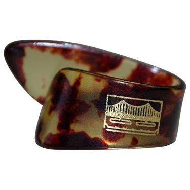 Imagem de Golden Gate Palhetas de polegar de tartaruga GP-9-4PK - Grande - Pacote com 4