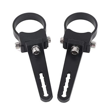 Imagem de KIMISS 2 pçs 1"-3" Alumínio Bullbar suporte de montagem braçadeiras, luz de LED ajustável Bull/rolo tubo suporte de montagem kits universal para carros, caminhões, SUV, ATV, veículo off-roadKIMISS 1.75in KIMISS1yg2u47sh6-04