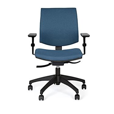 Imagem de Cadeira de Escritório ProFit Giratória Azul Marelli