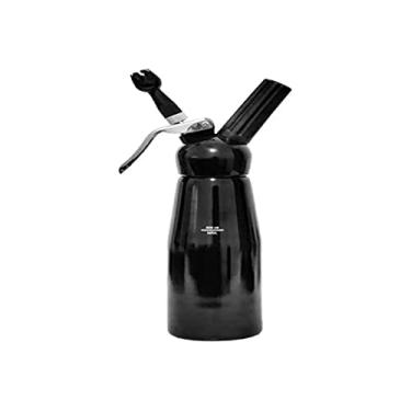 Imagem de Garrafa para Chantilly em Alumínio de 500 ml, Preto, Fpro