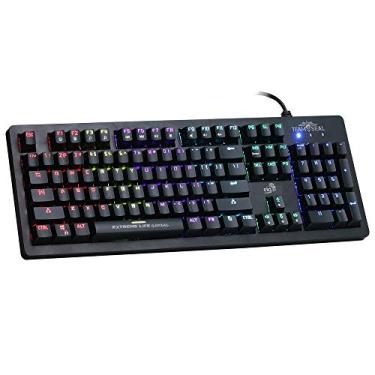 Imagem de Teclado Gamer Mecânico Team Seal Preto - TGMTS ELG