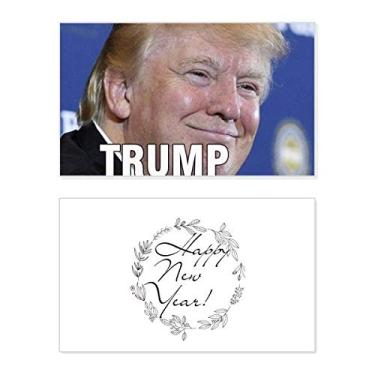 Imagem de Ridiculous American Great Interesting Image New Year Festival Cartão de felicitações Bless Message Present