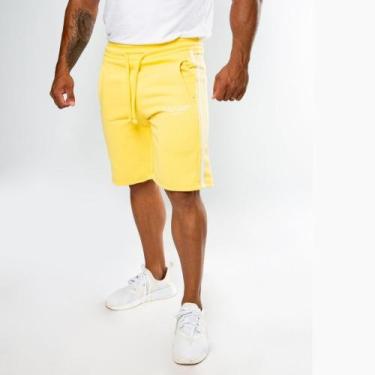 Imagem de Bermuda Moletom Top Fit Advance Amarelo - M