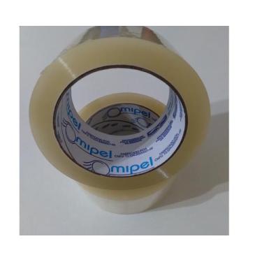 Imagem de Fita Adesiva Embalagem Transparente 48X100 12 Unidades - Mipel