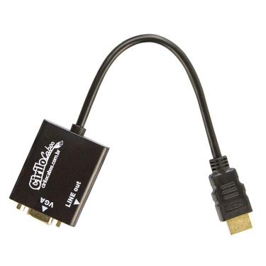 Imagem de Cabo Conversor HDMI para VGA com Áudio