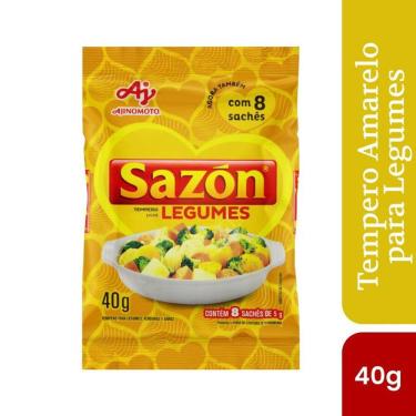 Imagem de Tempero Em Pó Sazón Profissional Sabor Legumes 40g
