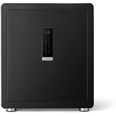Imagem de Cofres De Parede Cofre De Impressão Digital Wifi Cofre Automático Inteligente Antifurto Caixa De Segurança Mini Cofre De Cabeceira Caixa De Dinheiro Pequena Para Escritório Cofre Comercial Invisív
