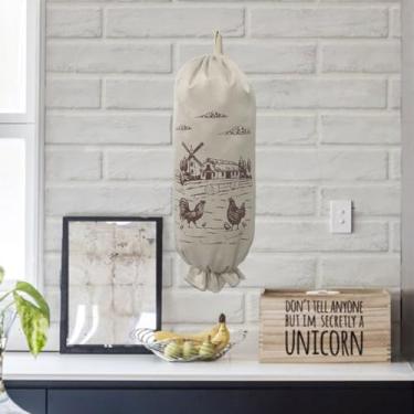 Imagem de Puxa saco Fazendinha 43x22cm Marrom