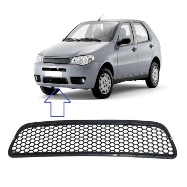 Imagem de Grade Inferior Central Parachoque Palio G3 2004 2005 2006 2007 2008 2009 2010