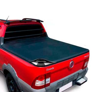 Imagem de Capota Lona Marítima Strada Cd 1998 até 2013 Sem Pneu e Com Gancho - Solar