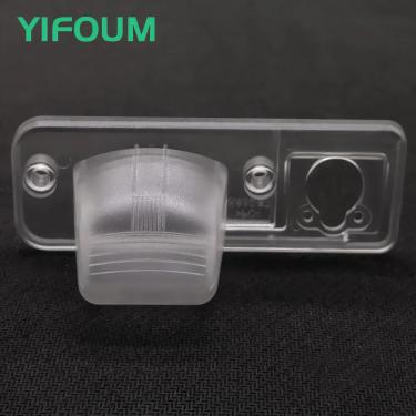 Imagem de Yifoum suporte da câmera de visão traseira do carro luz da placa de licença para volkswagen eurovan