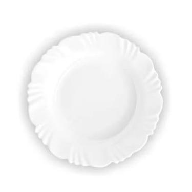 Imagem de JOGO DE PRATO FUNDO OPALINE PETALA 23,5 CM 24 PEÇAS