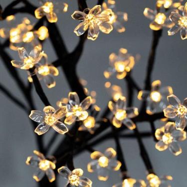 Imagem de Luminária De Árvore Cerejeira Abajur Luz Led 40 Leds Luz Fixa 220V Hai