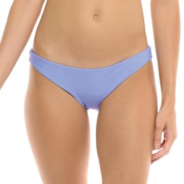 Imagem de Body Glove Maiô feminino de cintura baixa Rosalia Smoothies padrão, Periwinkle, GG
