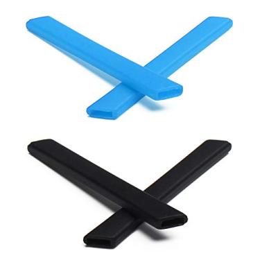 Imagem de Mryok — Substituição para óculos de sol Oakley Straight Jacket 2007 – Opt, Sky Blue & Black, One Size