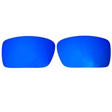 Imagem de Wetnenss Lentes de substituição para Oakley Gascan / 1,5 mm polarizadas/fáceis de instalar (azul escuro)