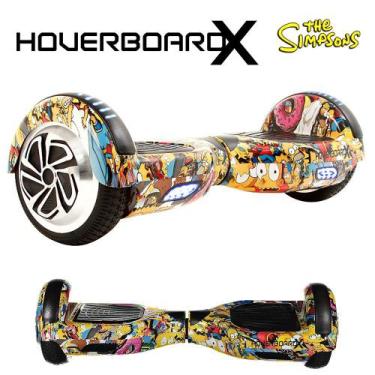 Imagem de Skate Eletrico 6,5 Os Simpsons Hoverboardx Smart