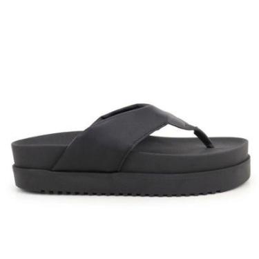 Imagem de Sandália Papete Chinelo Flatform Feminina Asa Delta Macia E Alta Conforto-Feminino