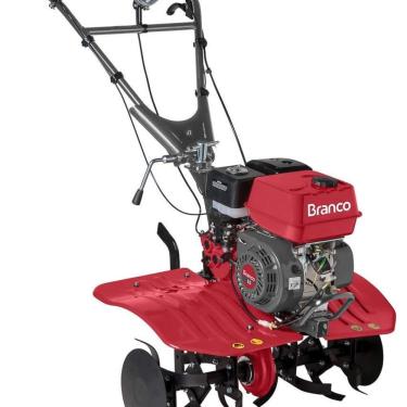 Imagem de Motocultivador Tratorito a Gasolina Bttg 6.5-800 Branco Vermelho