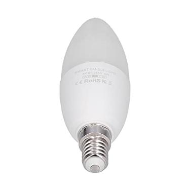 Imagem de Lâmpada LED Inteligente Sonew Wifi E14 Brilhante, Lâmpada Branca Fria Com Controle Remoto de Aplicativo para, Lâmpada de Candelabro de Segurança, Luminária Doméstica, PC e